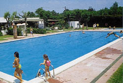 Pool am Zeltplatz