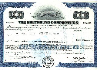 Original Greyhound-Aktie