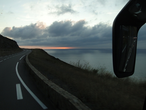 Küstenstraßenfahrt nach Algajola