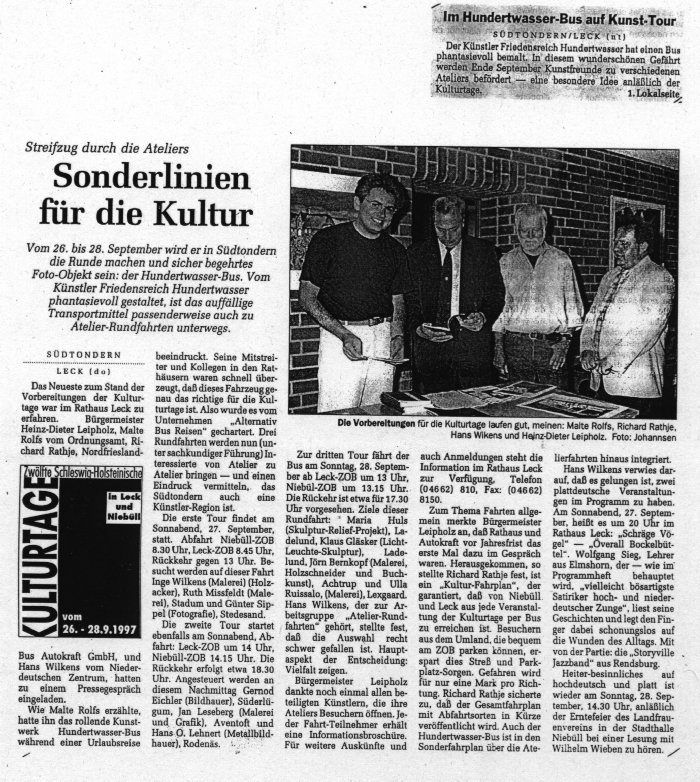 Nordfriesland Tageblatt vom 4.9.1997