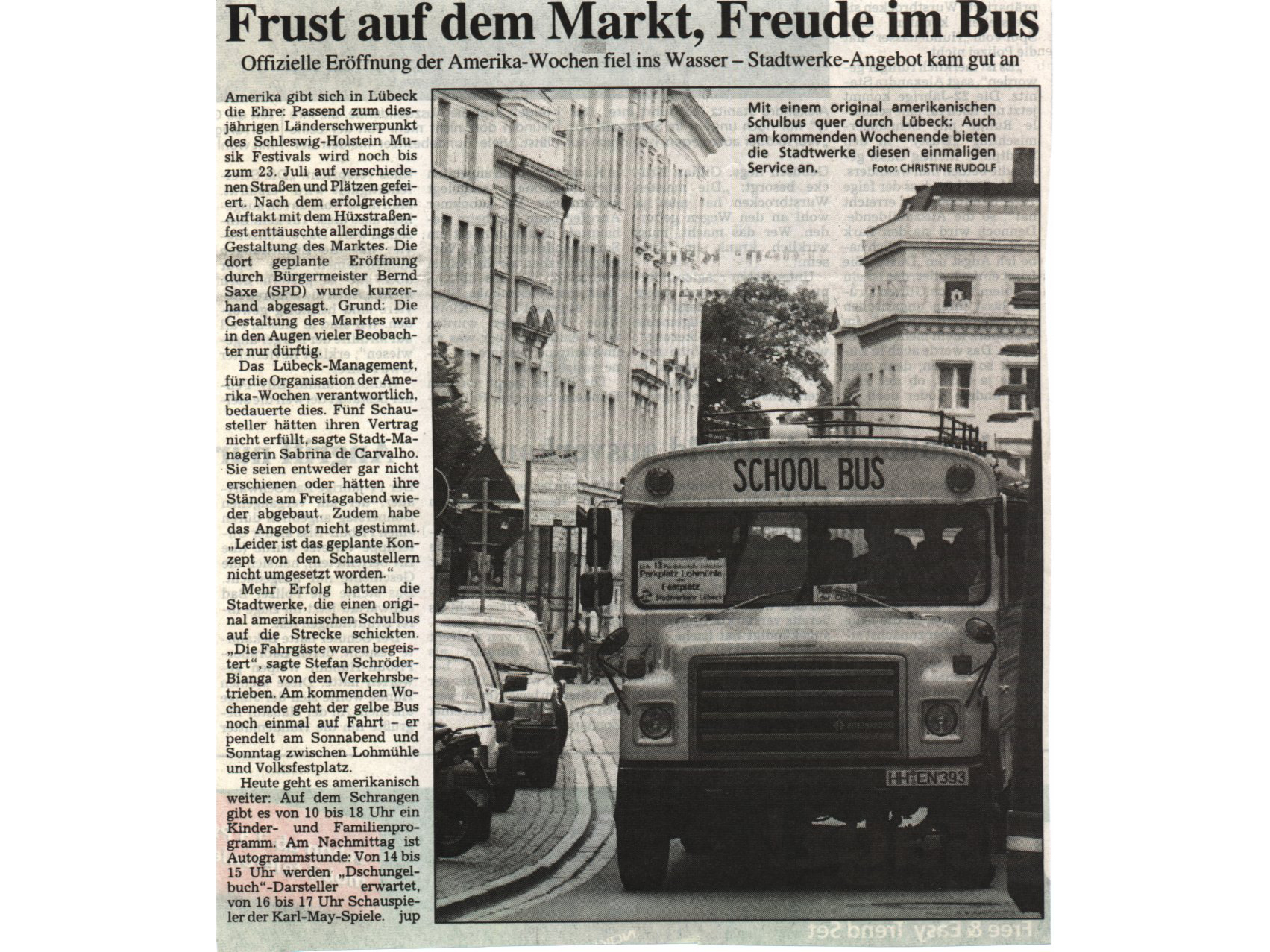 Amerika-Wochen Amerika-Wochen