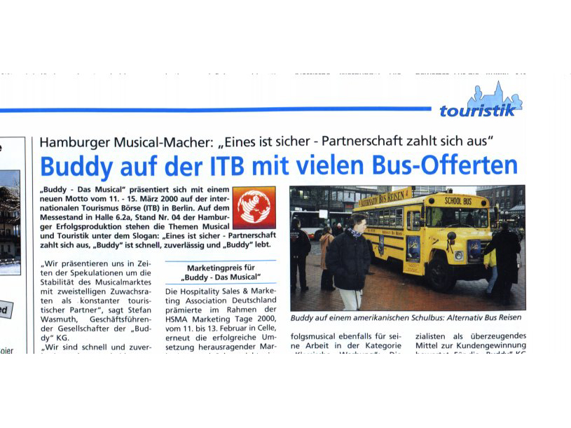 Reisemesse Berlin, ITB und Buddy Holly Reisemesse Berlin, ITB und Buddy Holly