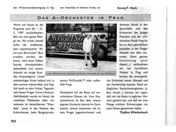 mit dem Orchester nach Prag mit dem Orchester nach Prag