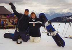 unsere Snowboarder